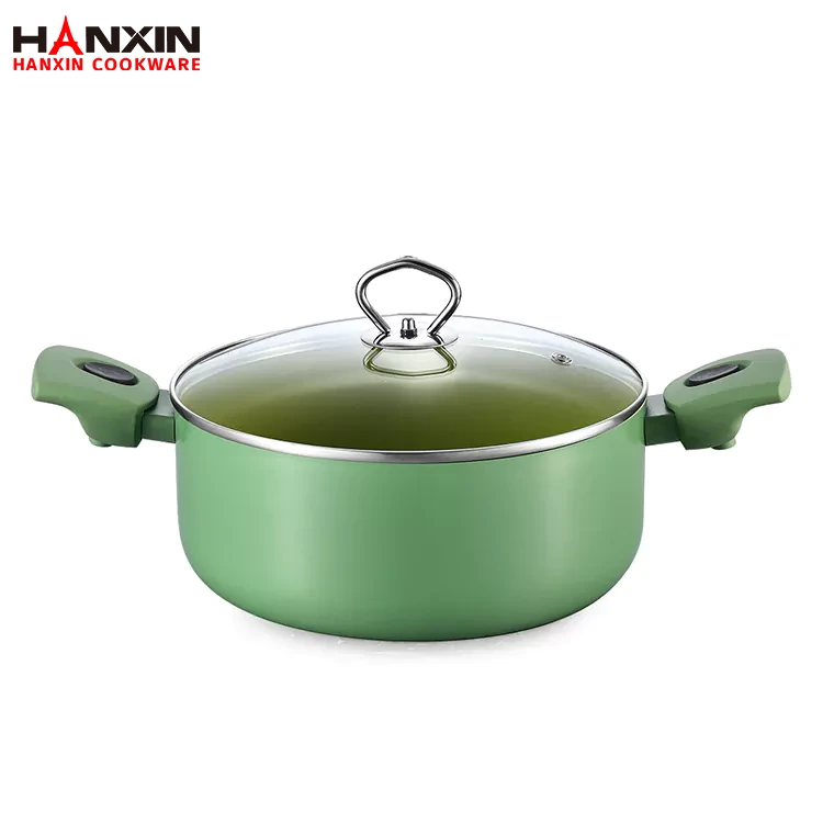 หม้อปรุงอาหารก้นซีดีอลูมิเนียมเซรามิก