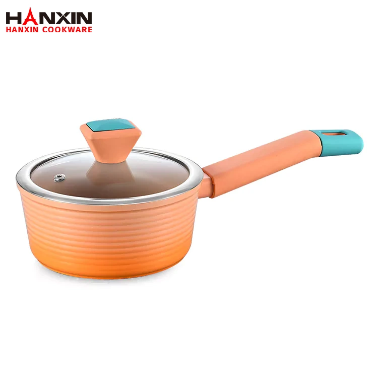 กระทะซอสเคลือบหินอ่อนอลูมิเนียมเซรามิก